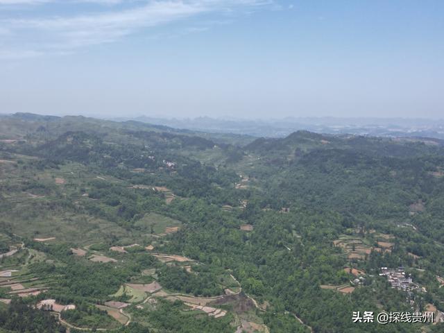 环城贵阳花溪苗王坡越野大环线之青岩段达夯翁拢“冈仁波齐”风景