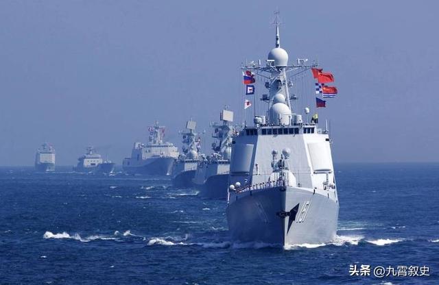 40艘中国战舰，将法国航母团团包围，中方没有动手，原因只有一个