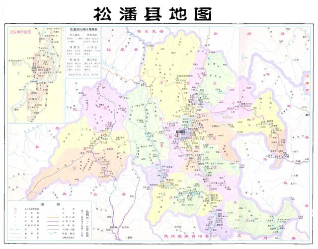 四川省松潘县历史沿革及行政区划