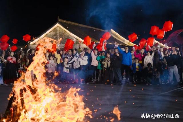 临汾乡宁云丘山为国祈福盛典现场震撼人心！精彩不断！