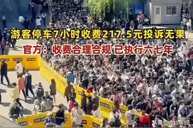 后续！停车7小时收费217.5元，景区回应：已执行多年，合理合规图片