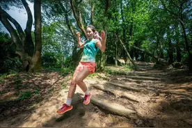 晶报特别报道 | 心怀对深圳大美山野的向往，她们越跑“越野”图片