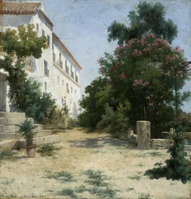 西班牙乡村自然风光，西班牙画家罗梅罗·巴罗斯作品赏