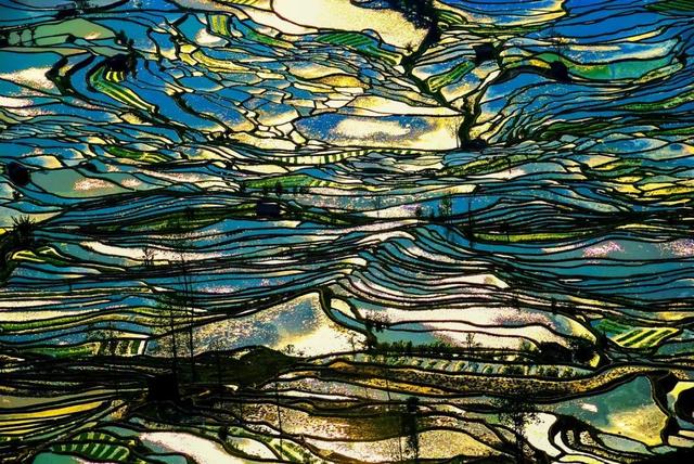 这个元旦，来元阳观赏梯田光影，参加百米长街宴吧