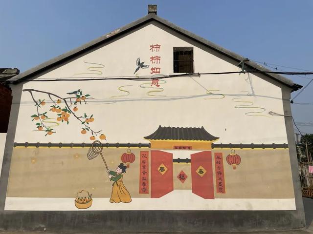 现场实拍界牌镇张家埭村，村景好美