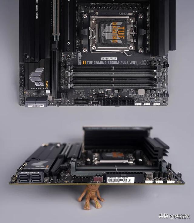 TUF B850M+RTX 5070+R9 9900X+乔思伯 C6 MATX 装机展示分享