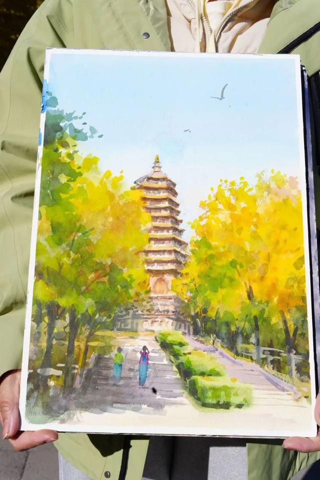 写生日记——251101 北京·玲珑公园