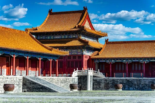 故宫再现龙吐水盛景 600年智慧与暴雨的交响诗