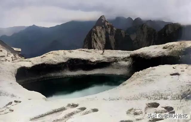 太罕见,90年前德国人拍摄的华山!那时的华山,竟如此壮观?