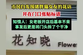 后续：胖猫是在用命挣钱，网友怒堵前女友花店，知情人透露细节！图片