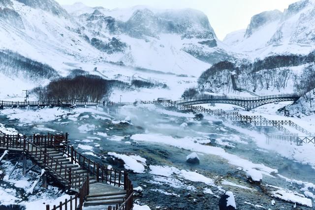 吉林的冬天有多美，长白山银装素裹！