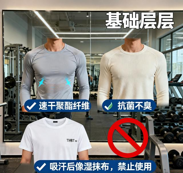 告别冻成狗_出汗着凉！冬季跑步“三层穿搭法”，越跑越暖！