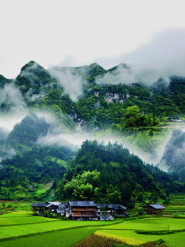 在土家十三寨，时间都慢了下来~