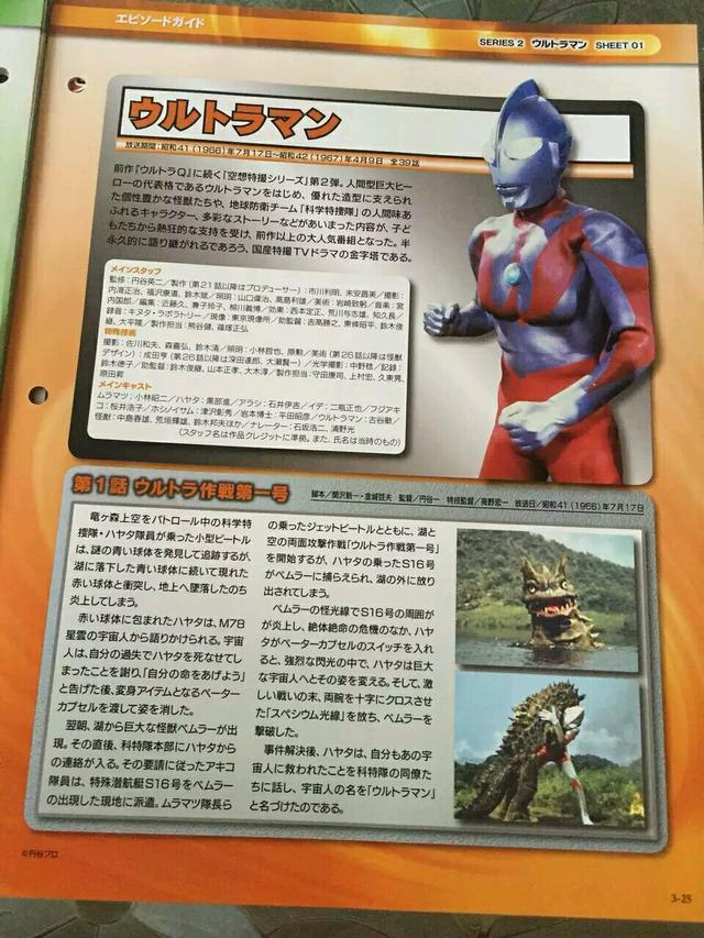 初代奥特曼基础设定篇