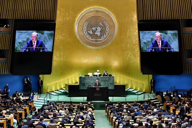 中日恶斗惊动联合国，182国作出选择	，中方堵死日本“入常”之路