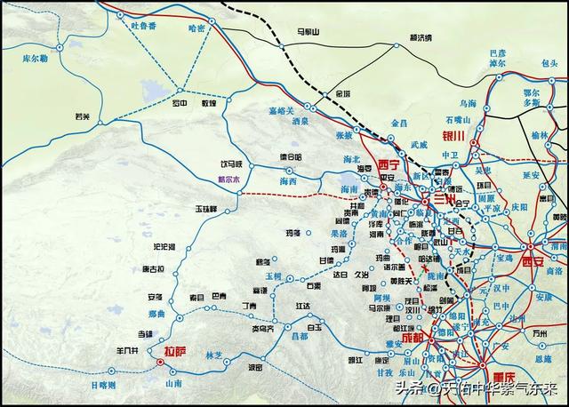 甘藏铁路已成历史,海藏铁路取代甘藏铁路