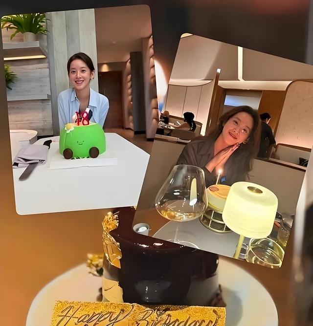 藏不住的幸福！章泽天 32 岁素颜庆生，伦敦豪宅 + 金箔蛋糕太滋润