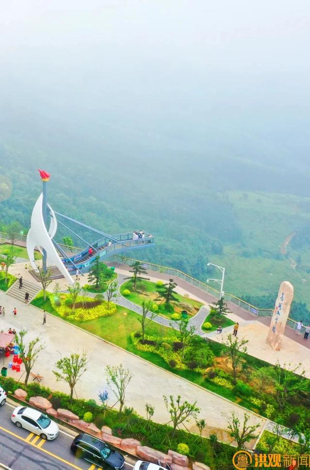 南昌梅岭云端景区索道即将建成