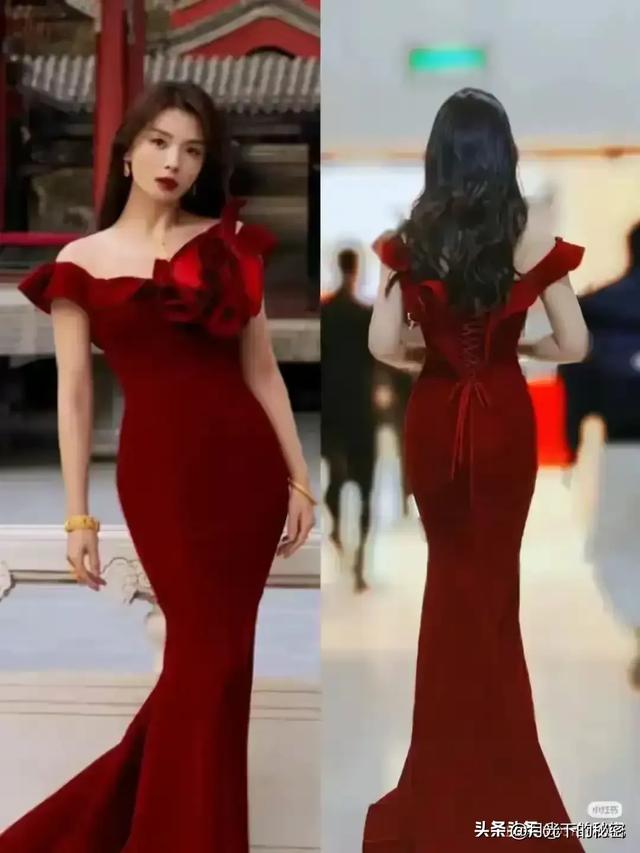 哇塞！刘涛这肥臀，算是圈内第一了吧，麻花辫配包臀裙太显年轻了