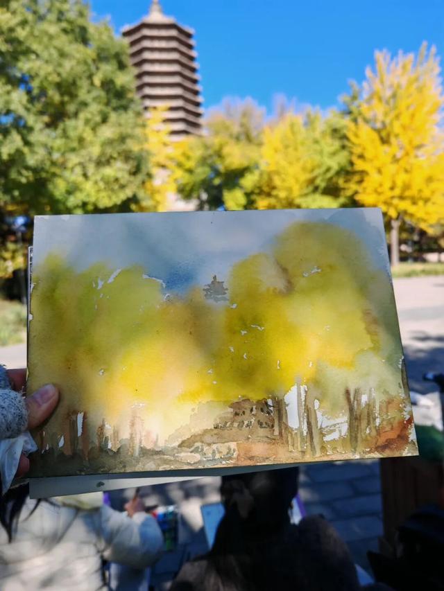 写生日记——251101 北京·玲珑公园