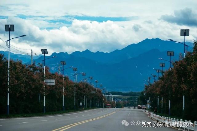 陕西渭南：天留山等南塬风光迤逦 清晰可见 宏伟大气