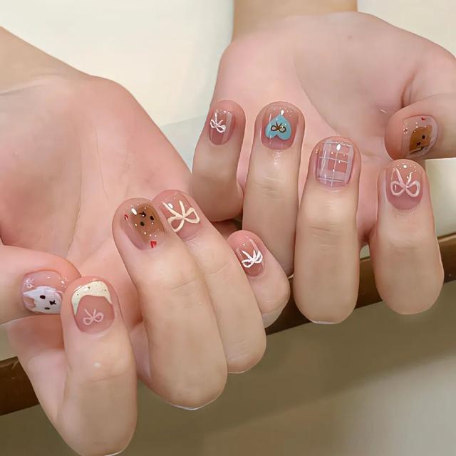 美甲分享｜公主请换美甲每一款都好美