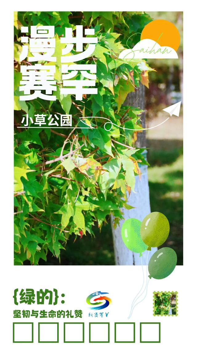 北疆文化 遇鉴赛罕 | 实拍！赛罕已开启五彩斑斓“童话模式”