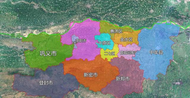 郑州市的区划调整，河南省的第一大城市，为何有12个区县？