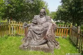 项羽自刎乌江原来是在这里，当年霸王如果过了江东，结局会如何?图片