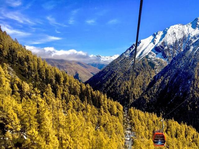 别再等！达古秋冬双景已上线，从彩林穿越到雪域