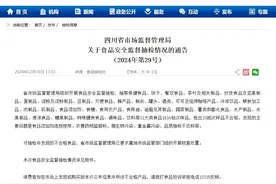 宜宾市南溪区玉林食品厂豆腐干产品柠檬黄超标 初检复检均不合格图片