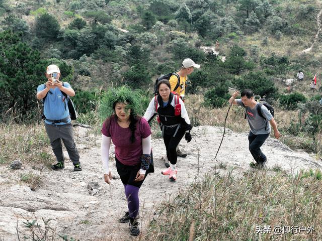 龙岩黄连盂徒步登山
