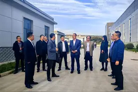 宝鸡市凤翔区区长彭世忠调研凤翔高新区重点企业图片