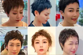 女士超短发100款合集，个性时尚美美哒，值得尝试图片