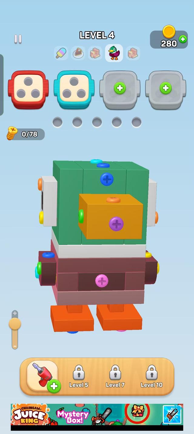 游戏案例 | 5000万流水，3D拧螺丝游戏《Screwdom》