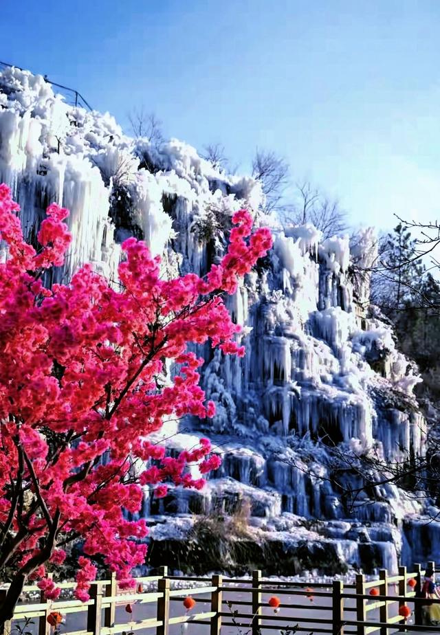 淄博潭溪山的冰瀑为何成为全网热榜第一？