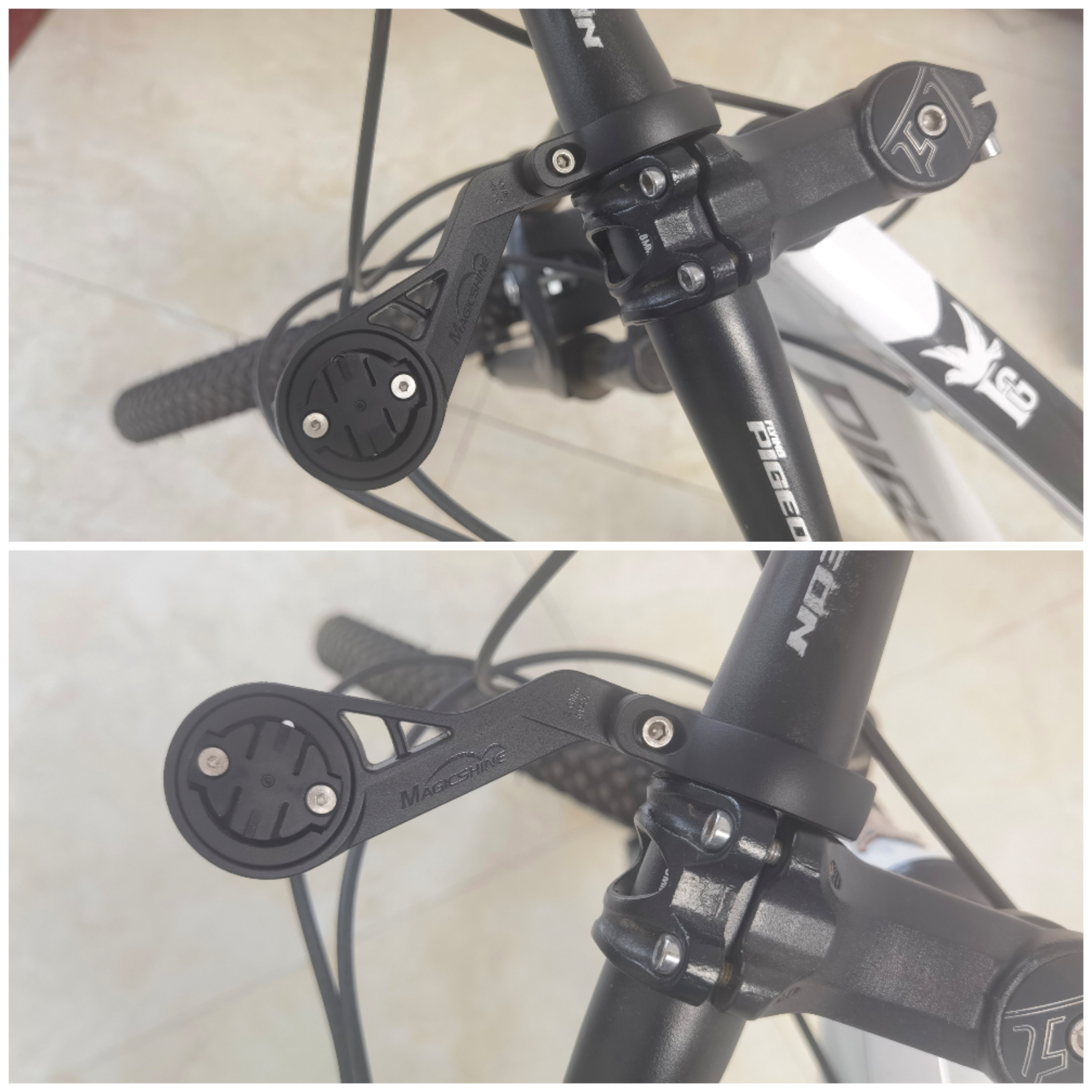 自行车夜骑不怕黑,迈极炫防眩目下挂前灯,让骑行更安全!