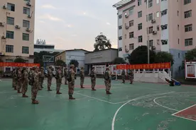 广西金城江：吹响新年度练兵备战“集结号”图片