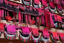 桂林龙胜：“晒衣节”晒出红瑶多彩民俗文化美图片