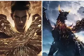 吞噬星空：罗峰的境界达到多少时，才敢没有顾忌展现金角巨兽本体图片