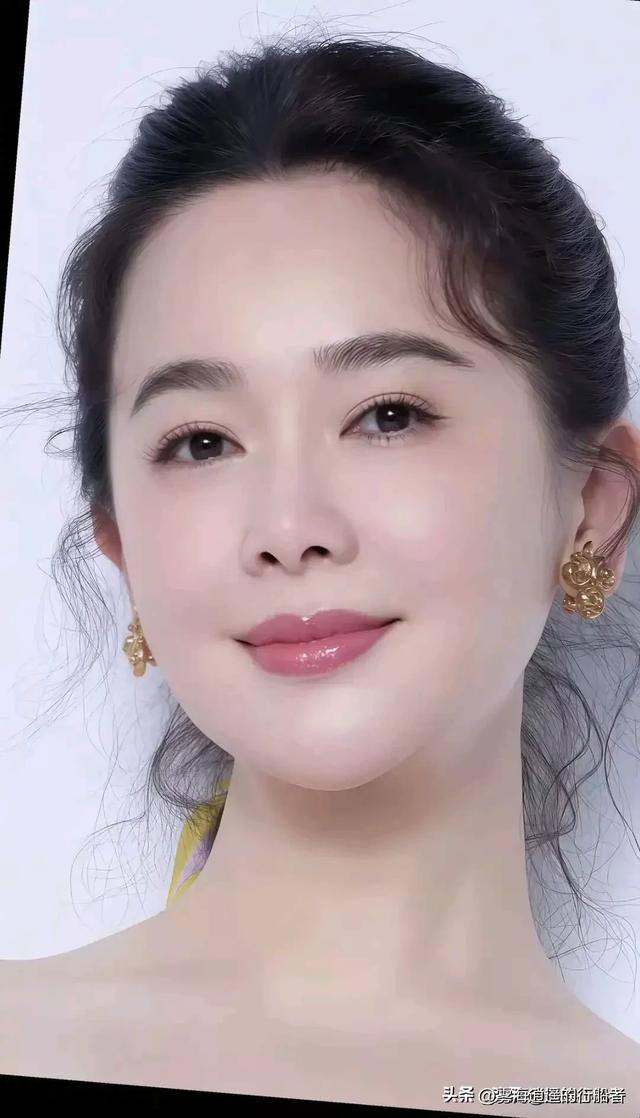 左小青不愧是大美人！到底还是美了一辈子哈，快50岁了还风韵犹存