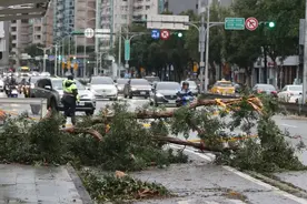 台风“康妮”飙速远离，台湾本岛已脱离暴风圈，马祖仍在陆上警戒区域内图片