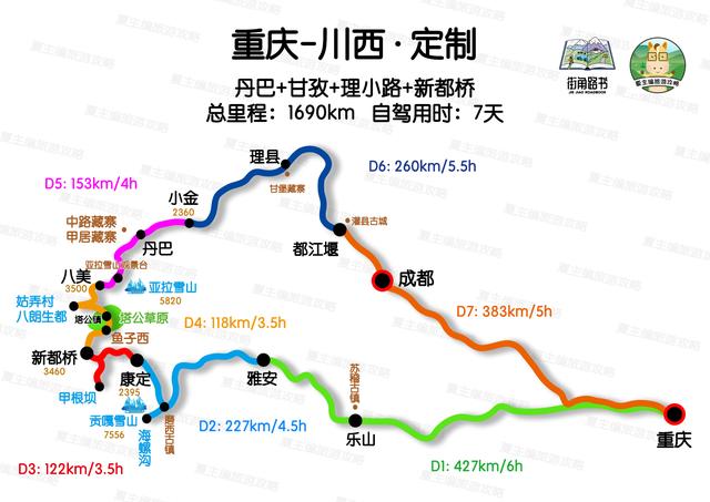真的太全了！国内自驾游最美路线，旅游博主耗费7年制作100幅地图