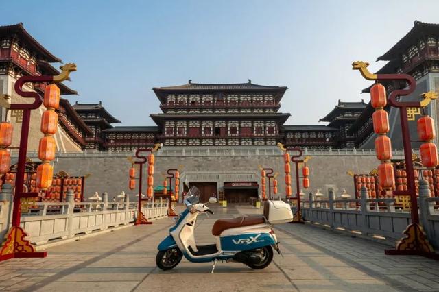 【车主说】中式建筑与欧式复古踏板车-记一次休闲游
