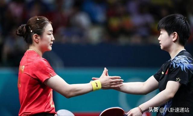 再看陈梦全运会之前的发言，字字不提孙颖莎，句句都在提醒孙颖莎