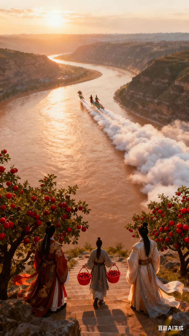 无双道龙赵小荣游记《 一笔祥龙行天下 》（一00）黄河乾坤湾