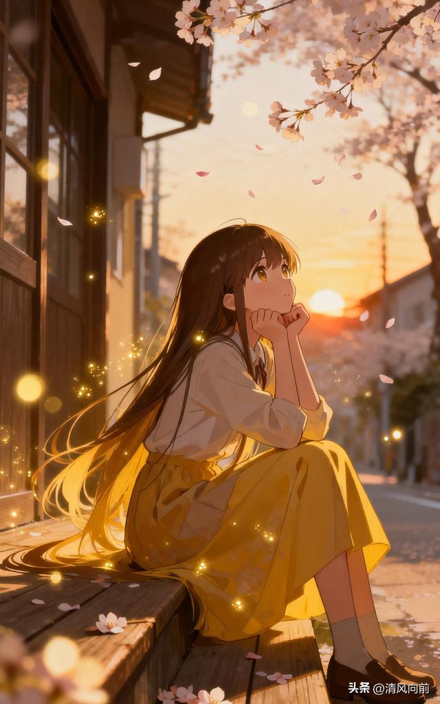 静守时光清浅，深爱岁月寻常；安然红尘悲喜	，自在心间暖凉