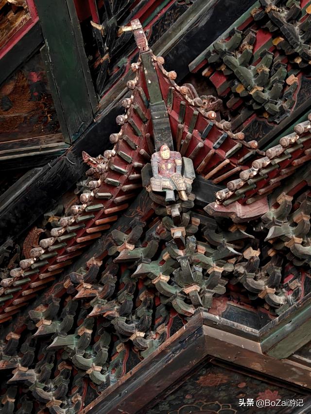 应县藏着国保级冷门，金代天宫藻井，梁思成盛赞绝无仅有