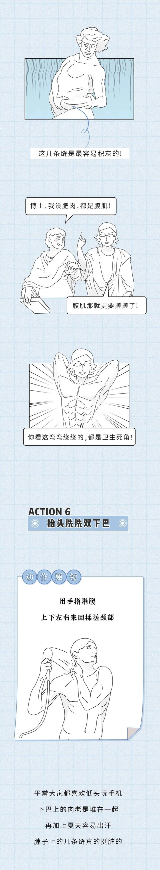 男生洗澡一定要做的7个动作!（女生禁入）