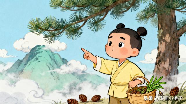 寻隐者不遇-3-8岁儿童学习古诗-原创译文趣味故事